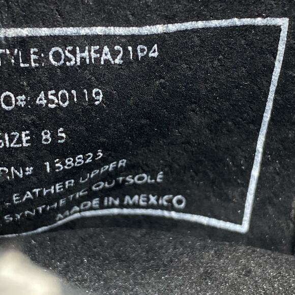 Shyanne Women's Rank 45 Grey Cheetah Print Moc Slip On Size US 8.5 - Picture 11 of 11